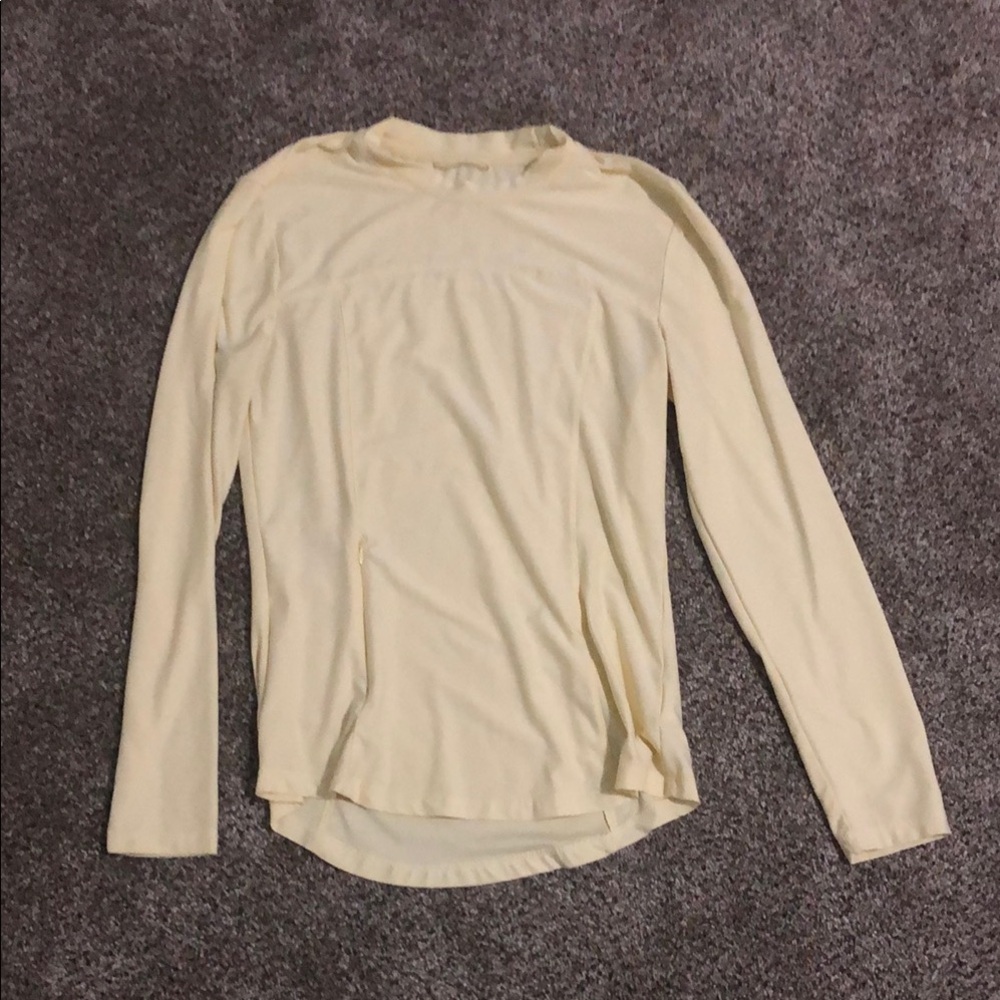 Avalanche Light Yellow Long Sleeve Tee